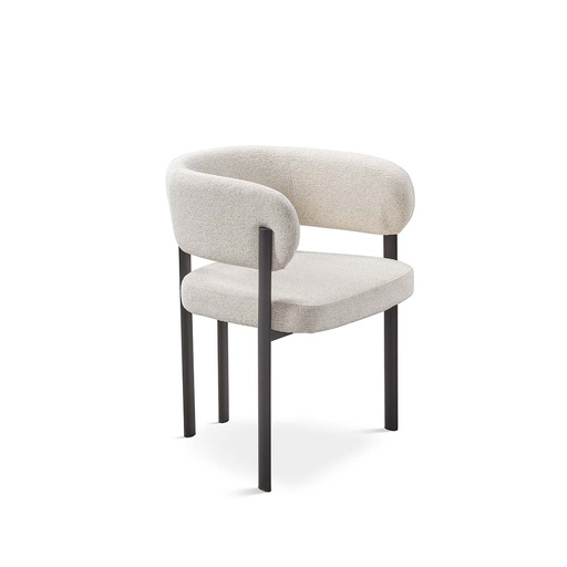 [DC-421-GRIS-NEGRO] DH Silla Tela DC-421 (METAL NEGRO)
