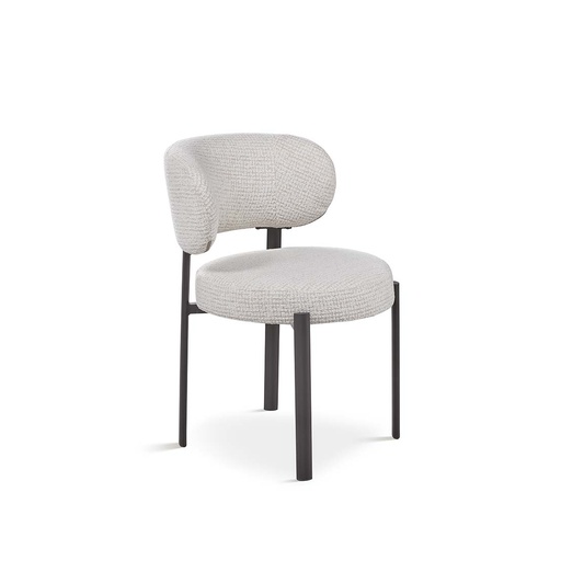 [DC-423-GRIS-NEGRO] DH Silla Tela DC-423 (METAL NEGRO)
