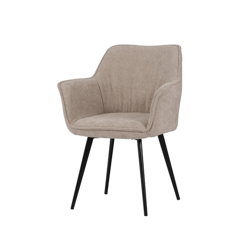 [DC-413-TOPO] FABRIC CHAIR DC-413 (TAUPE)