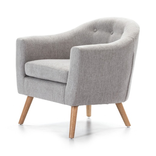 [SILOTE880] FAUTEUIL TISSU SL-880 (GRIS)