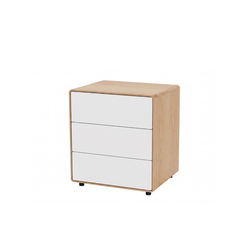 [PR/3519488] MESITA M-501 (Blanco, ROBLE)