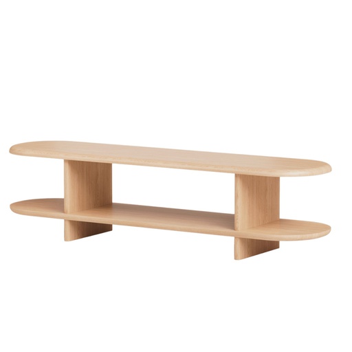 [PR/3519528] MUEBLE TV-716 NIMES (NATURAL, CHAPA DE ROBLE)