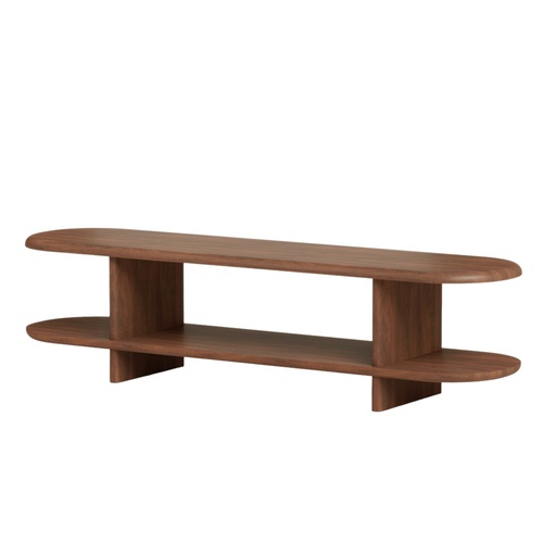 [PR/3519529] MUEBLE TV-716 NIMES (NATURAL, CHAPA DE NOGAL)