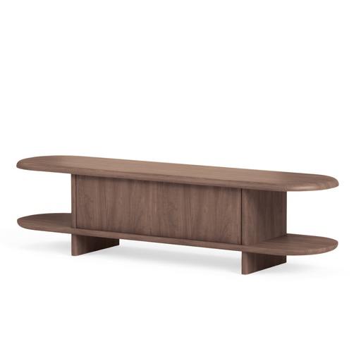 [PR/3519535] MUEBLE TV-717 NIMES (NATURAL, CHAPA DE NOGAL)