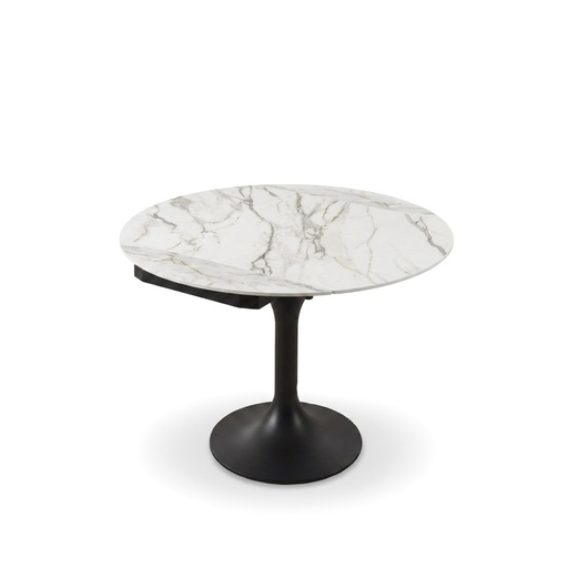 [PR/3519594] MESA COMEDOR DT-534 (WHITE, BLACK METAL)