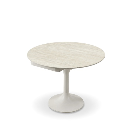 [PR/3519597] MESA COMEDOR DT-534 (TRAVERTINO, METAL BEIGE)